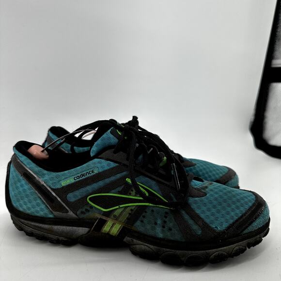 Brooks Pure Cadence 5 Running Athletic Shoes Lace Up Low Top Mesh Blue 9.5 - Picture 3 of 7